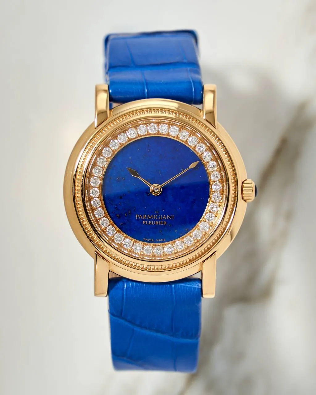 Parmigiani Fleurier Toric Classic Lapis Lazuli Diamond Dial – 11