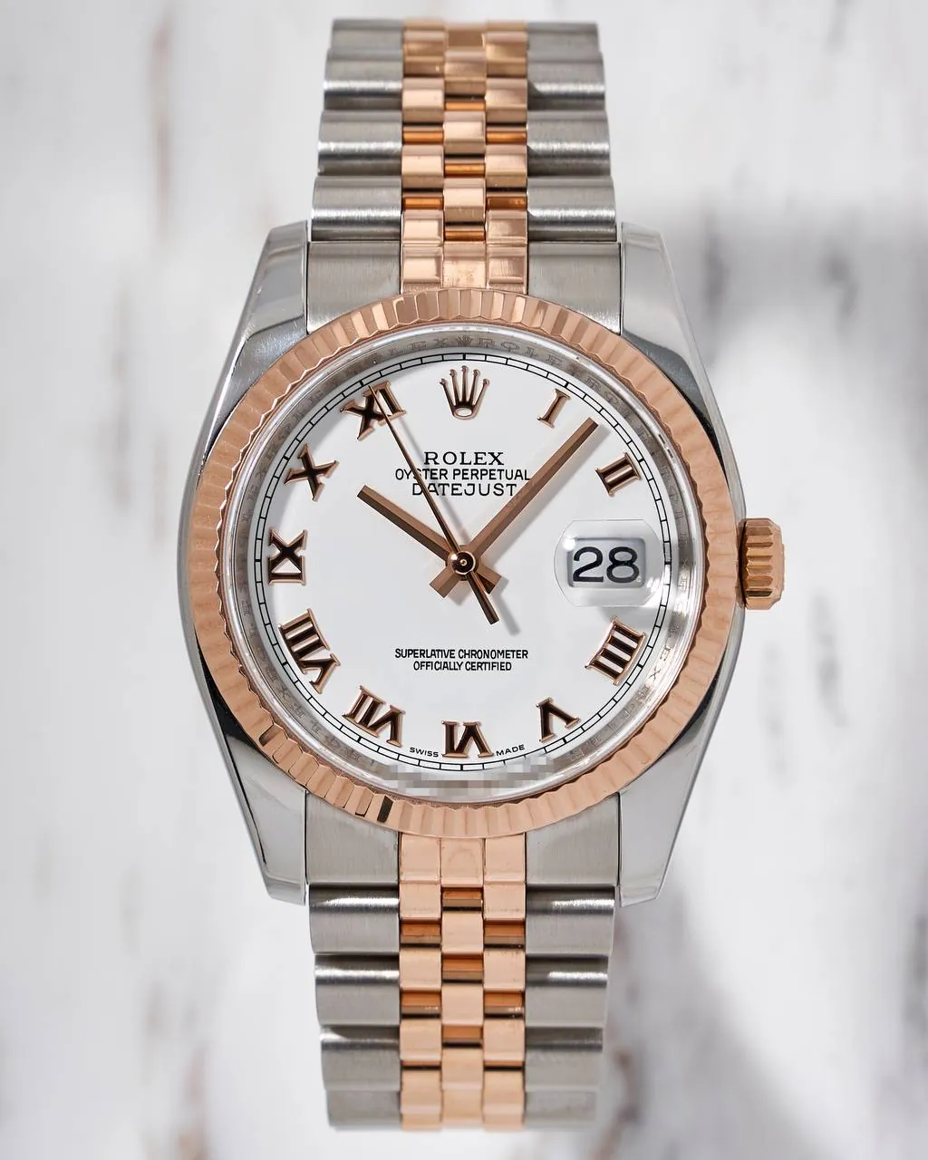 Rolex Datejust 36mm Steel & Gold D Series 116231 – 12