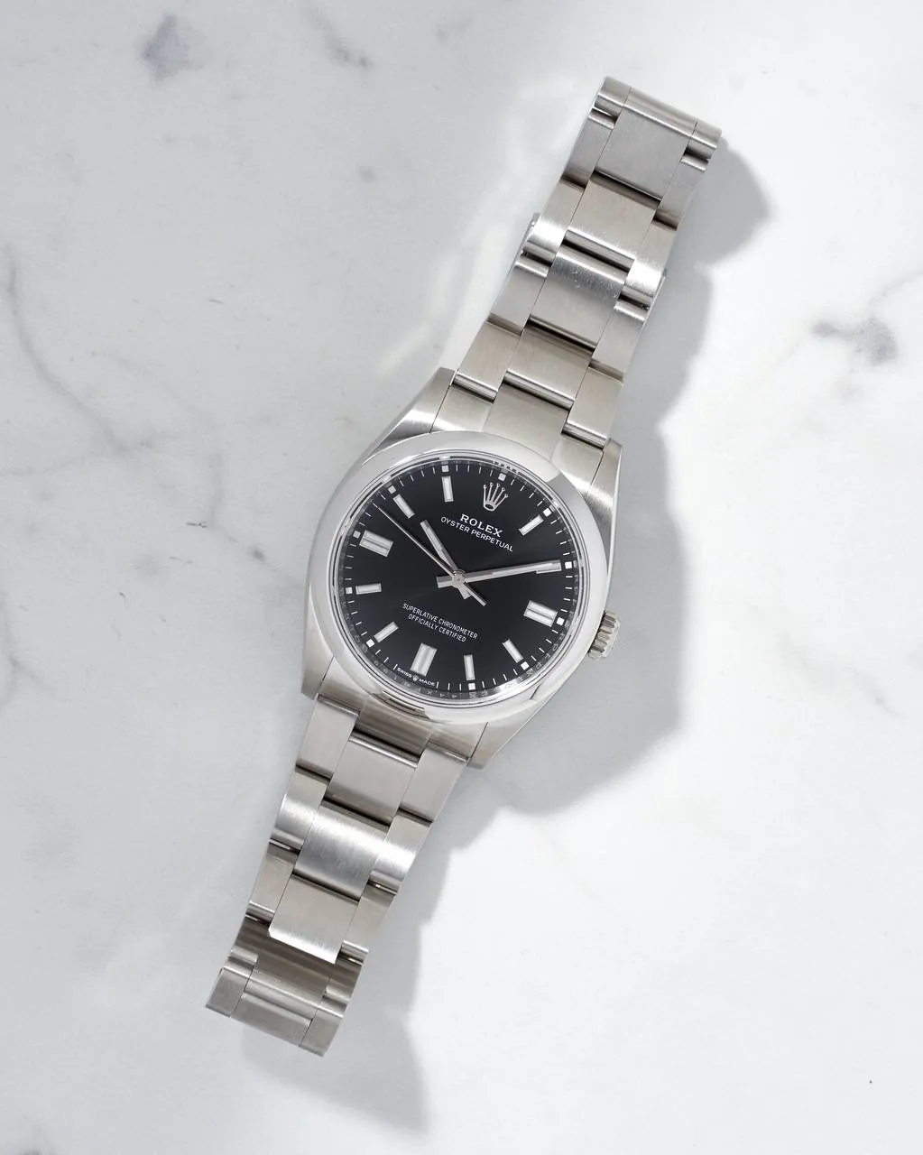 Rolex Oyster Perpetual Black Dial 36mm 126000 NEW – 8