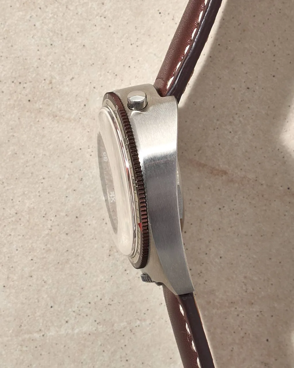 Breitling Chrono-Matic Bullhead Pupitre Brown Dial – 4