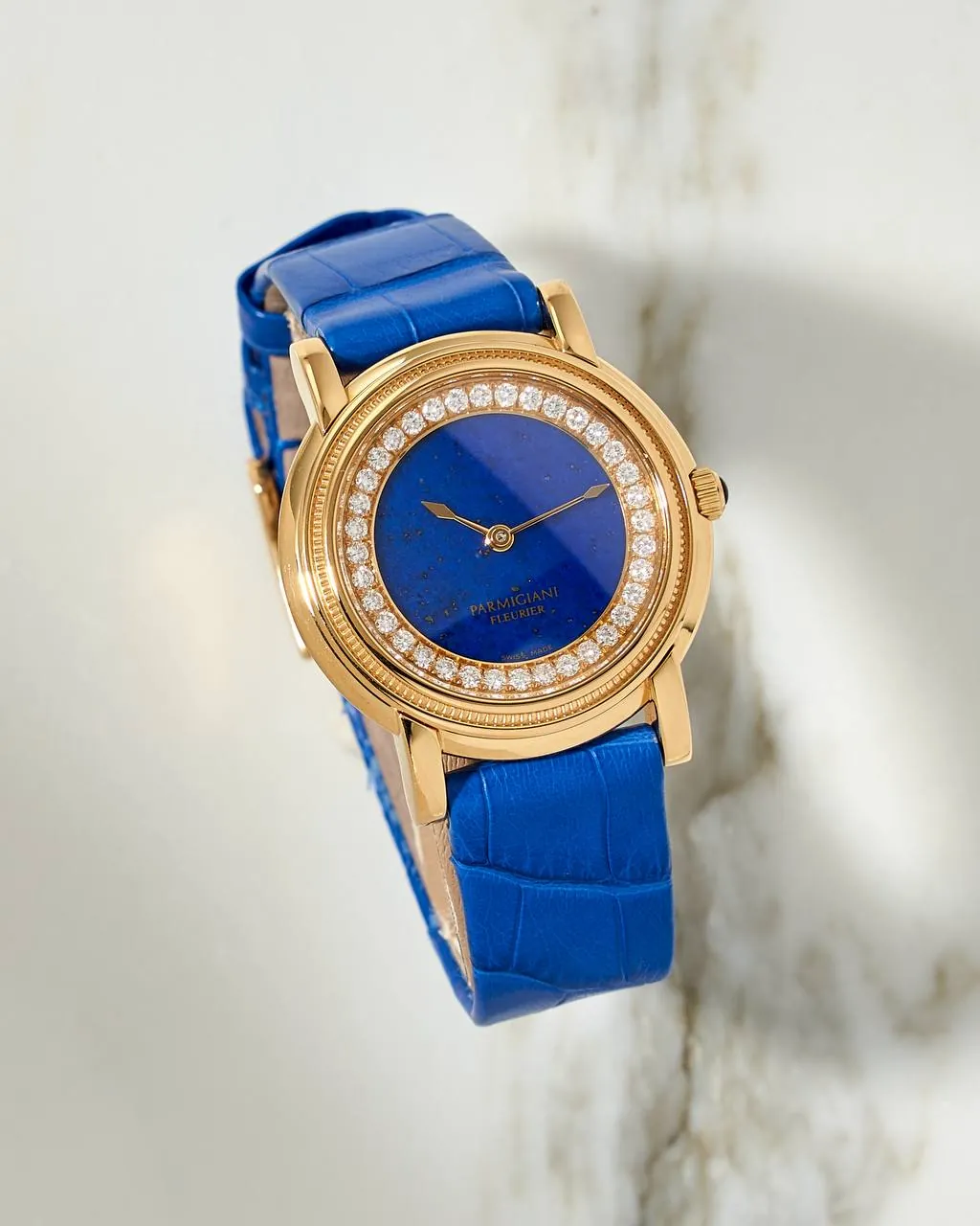 Parmigiani Fleurier Toric Classic Lapis Lazuli Diamond Dial – 10