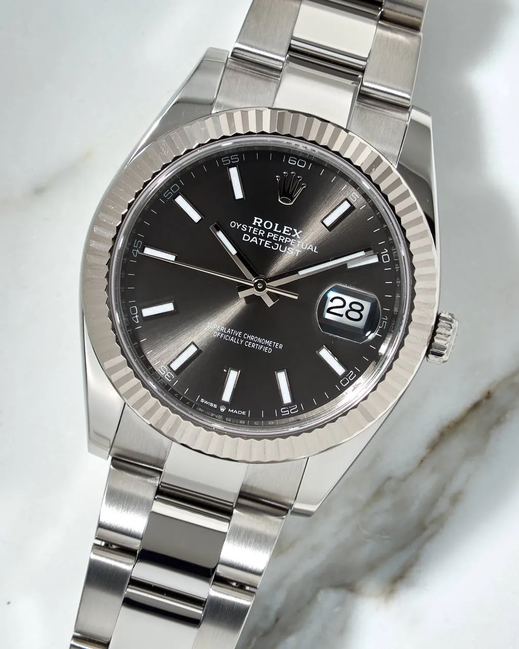 Rolex Datejust 41mm Grey Dial 126334 – 7