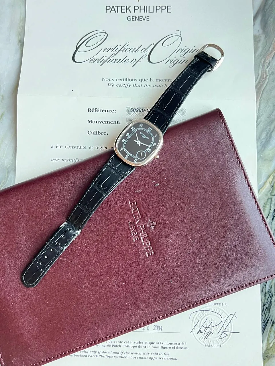 Patek Philippe Golden Ellipse 5028 White Gold – 2