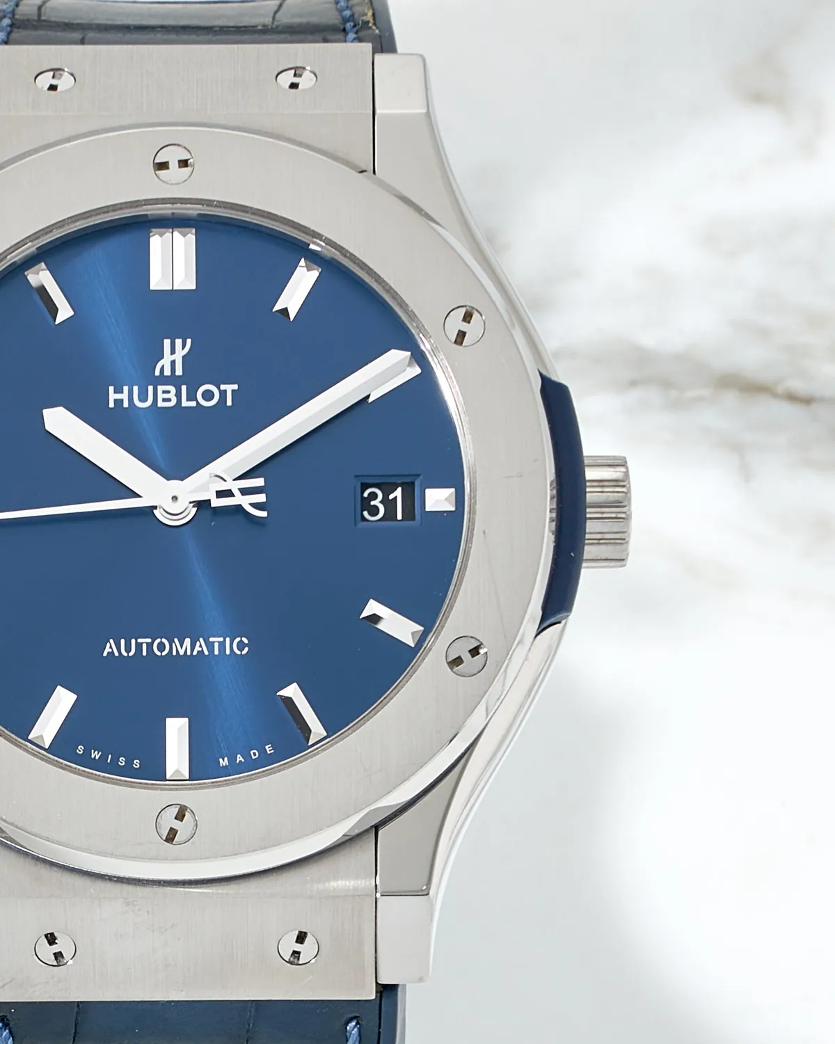 Hublot Classic Fusion 45mm Blue Titanium – 2