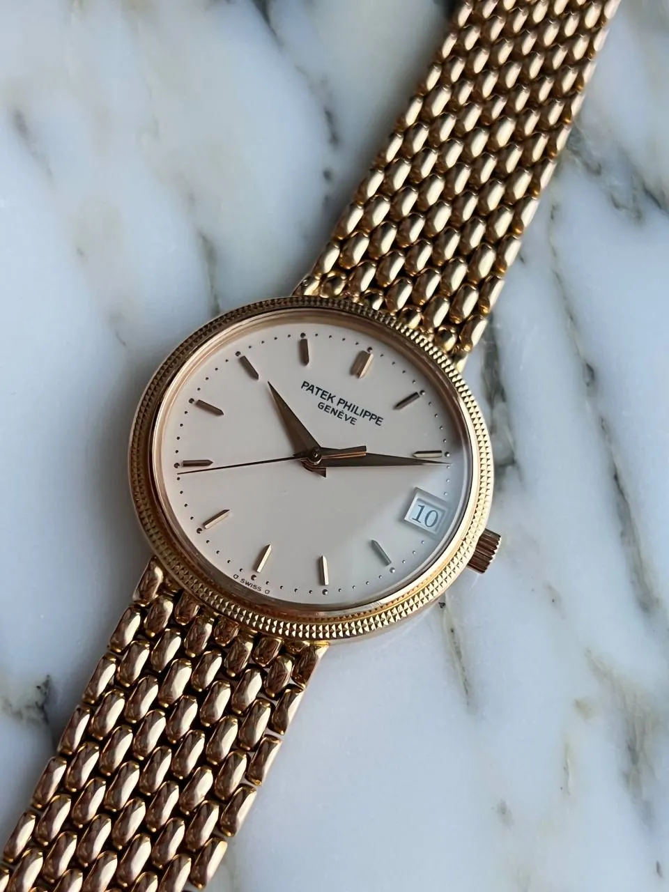 Patek Philippe Calatrava Ivory Dial 3802 – 3