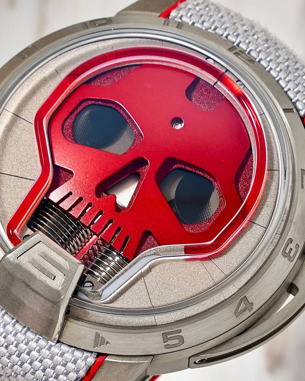 HYT Skull Titanium Red – 10