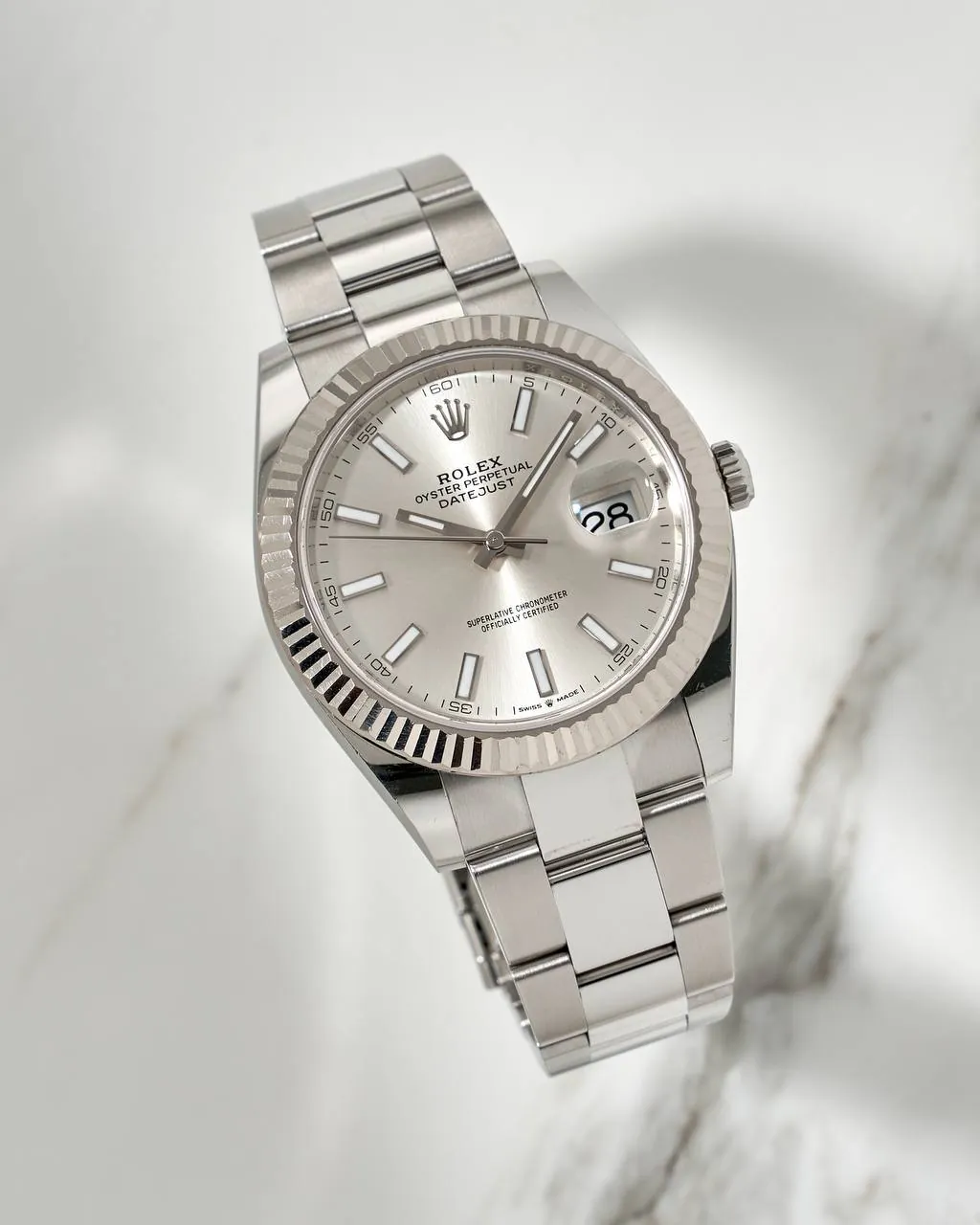 Rolex Datejust 41mm Silver Dial 126334 – 12