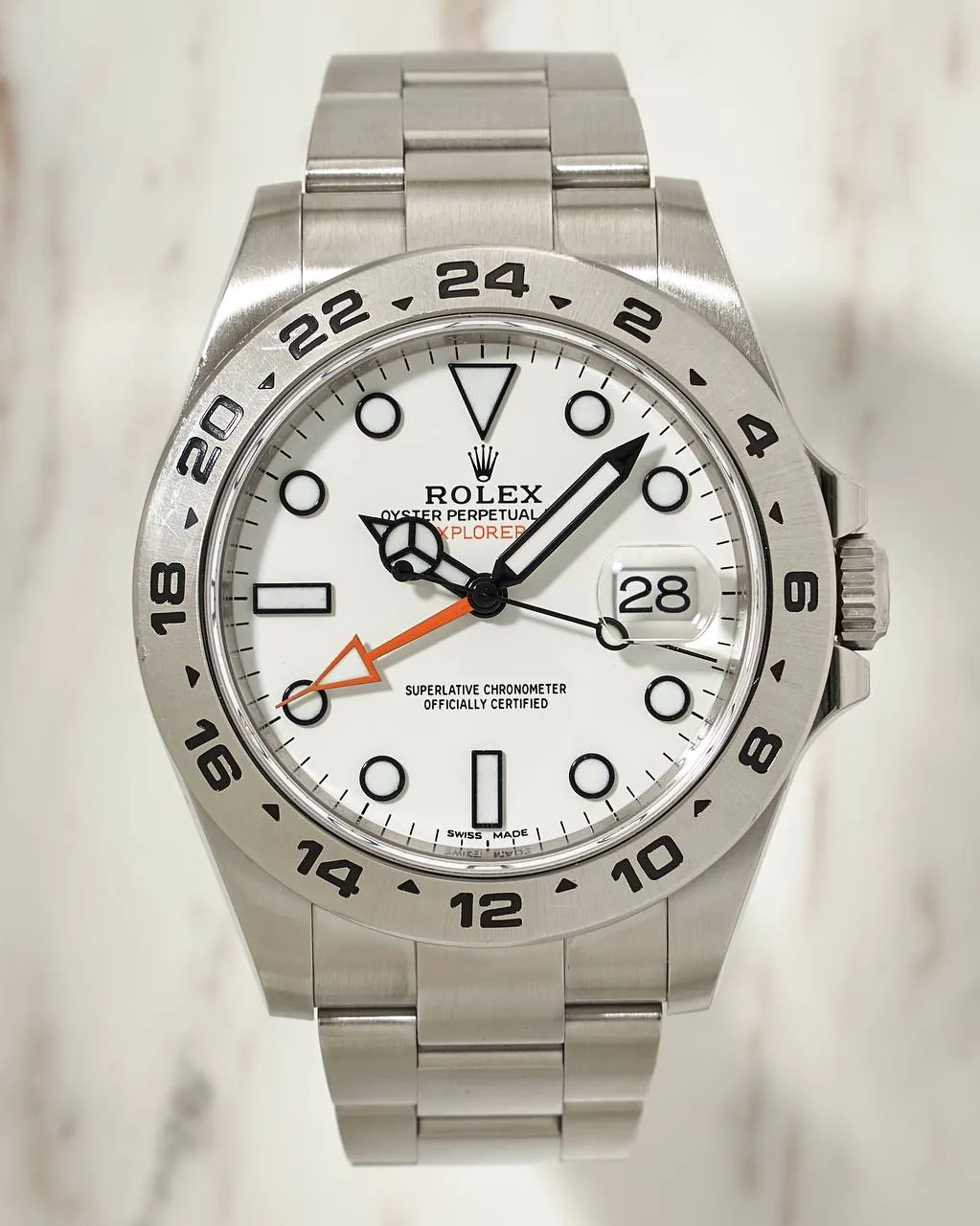 Rolex Explorer II 42mm White Dial 216570 – 12
