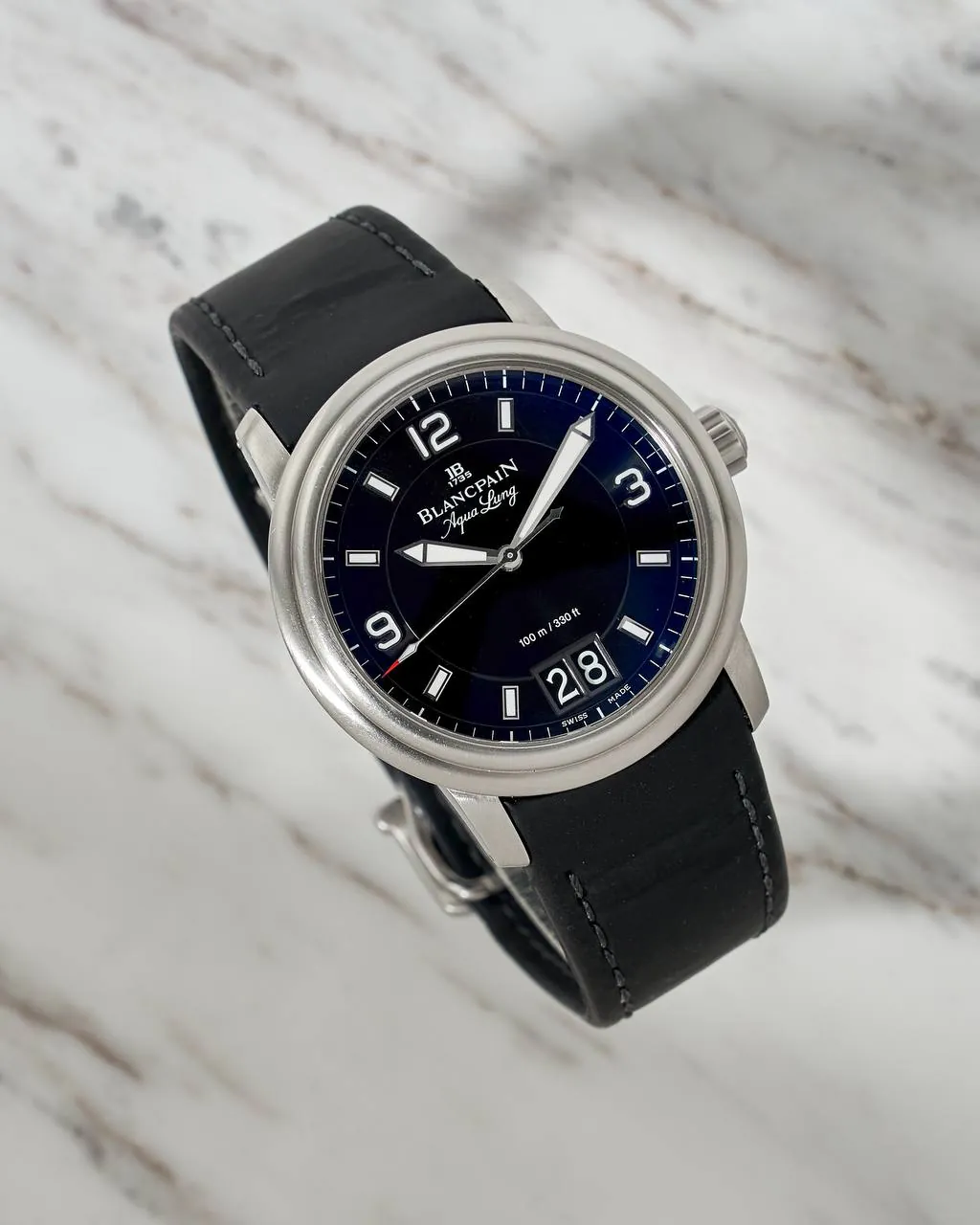 Blancpain Leman Aqua Lung Ultra Slim Big Date – 9