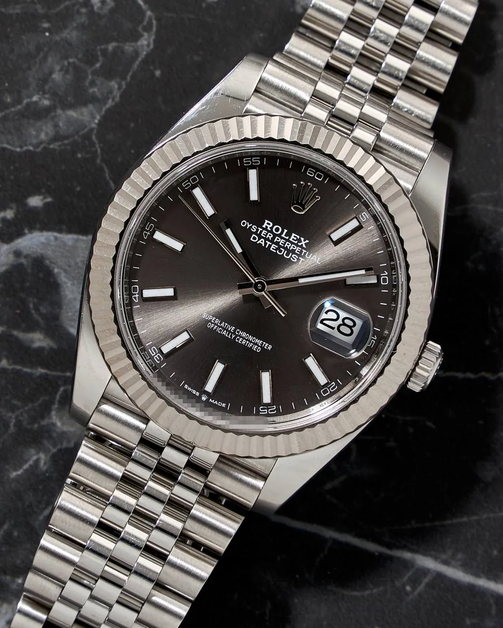 Rolex Datejust Jubilee 41mm Grey Dial 126334 – 3