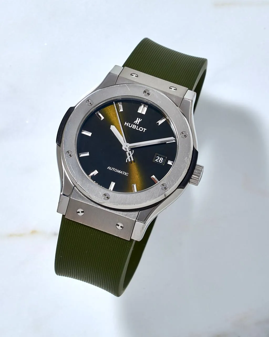 Hublot Classic Fusion Green Titanium 42mm – 9