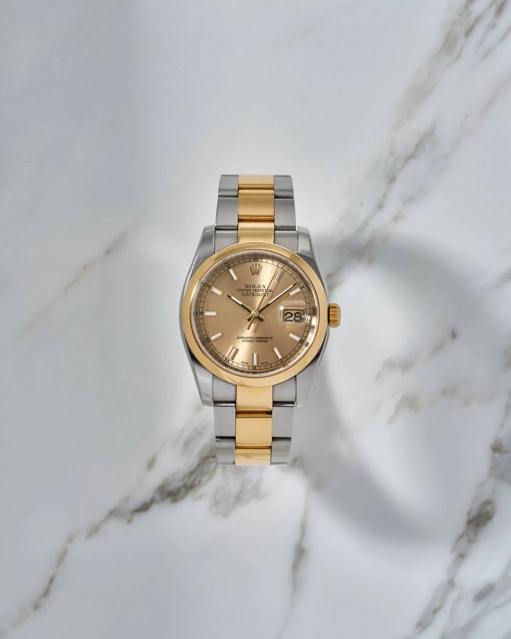 Rolex Datejust 36 mm Steel & Gold Z Series 116203