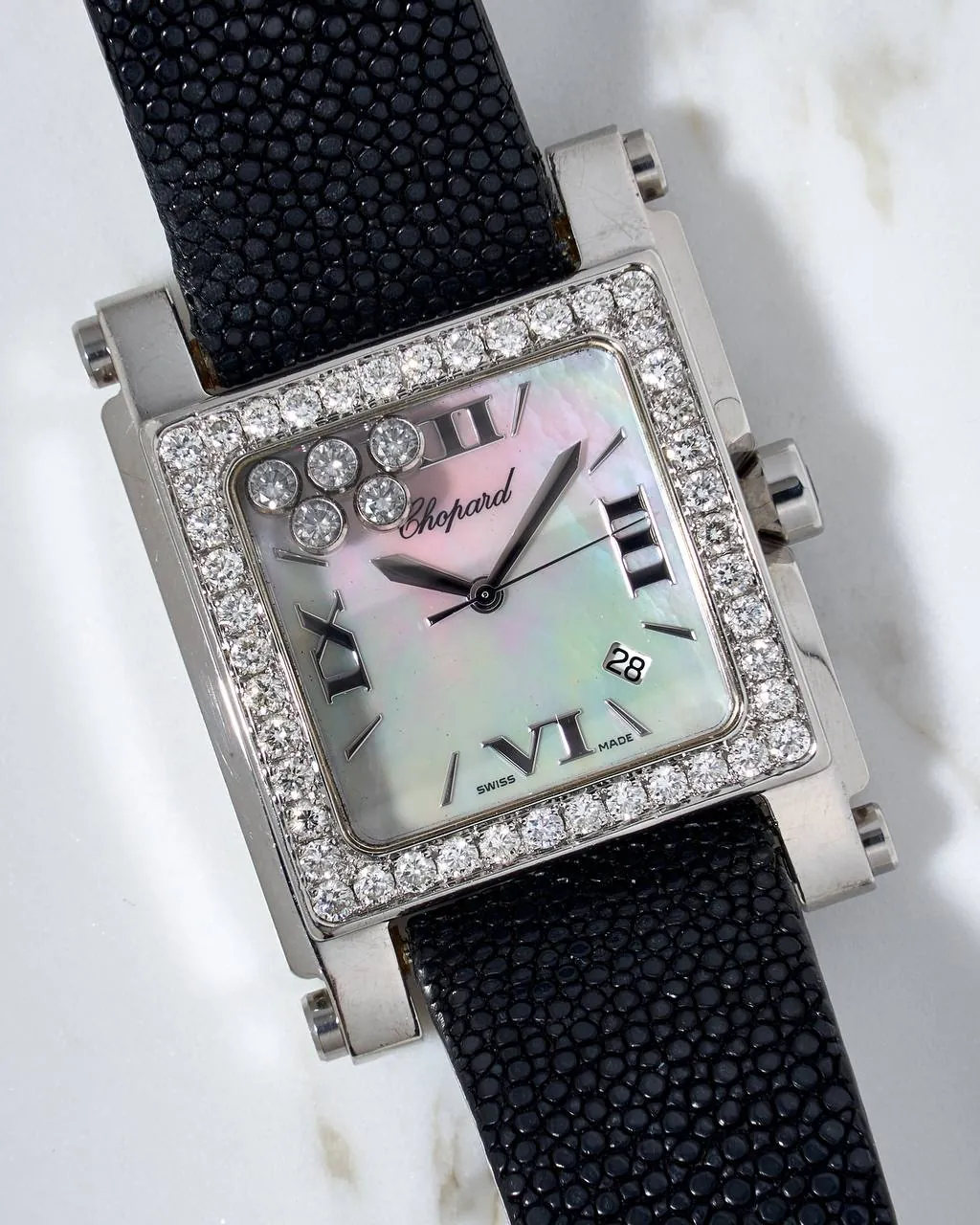 Chopard Happy Sport Square 5 Diamonds 8447 – 3
