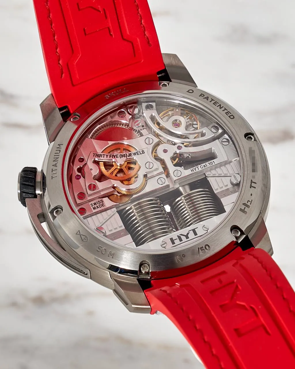 HYT Skull Titanium Red – 12