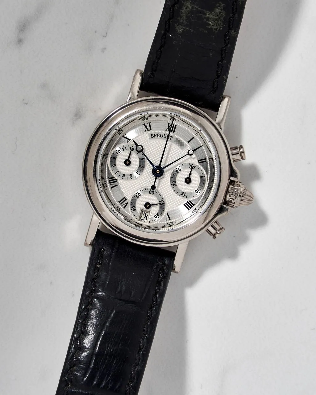 Breguet Marine Chronograph 8490 White Gold – 6