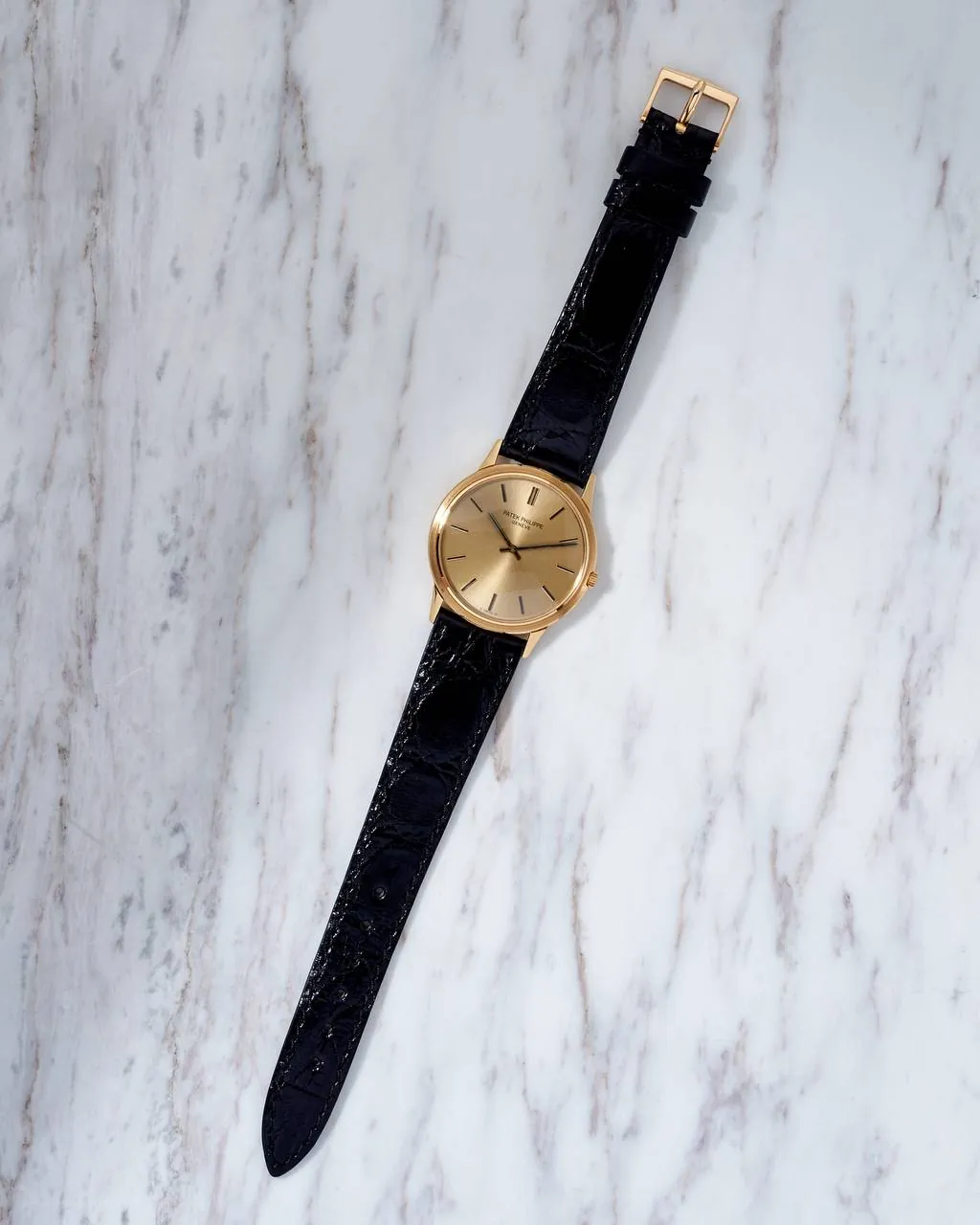 Patek Philippe Calatrava Manual Winding Onyx Indexes 3591 – 5