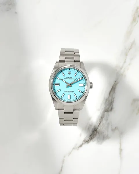 Rolex Oyster Perpetual 41mm Tiffany Dial 124300