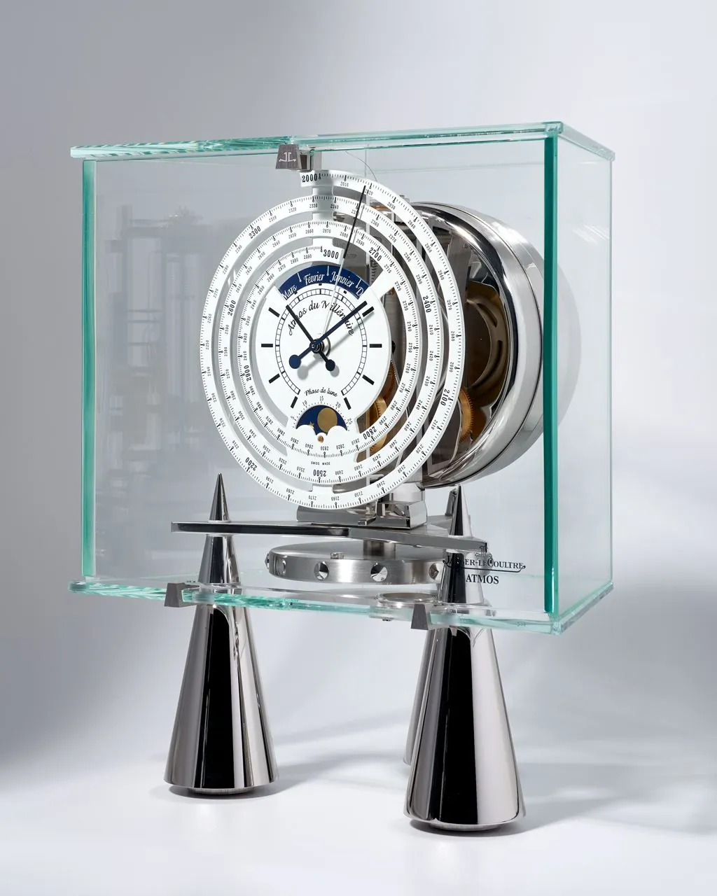 Jaeger-LeCoultre Atmos du Millenaire Atlantis Moon Phase – 12