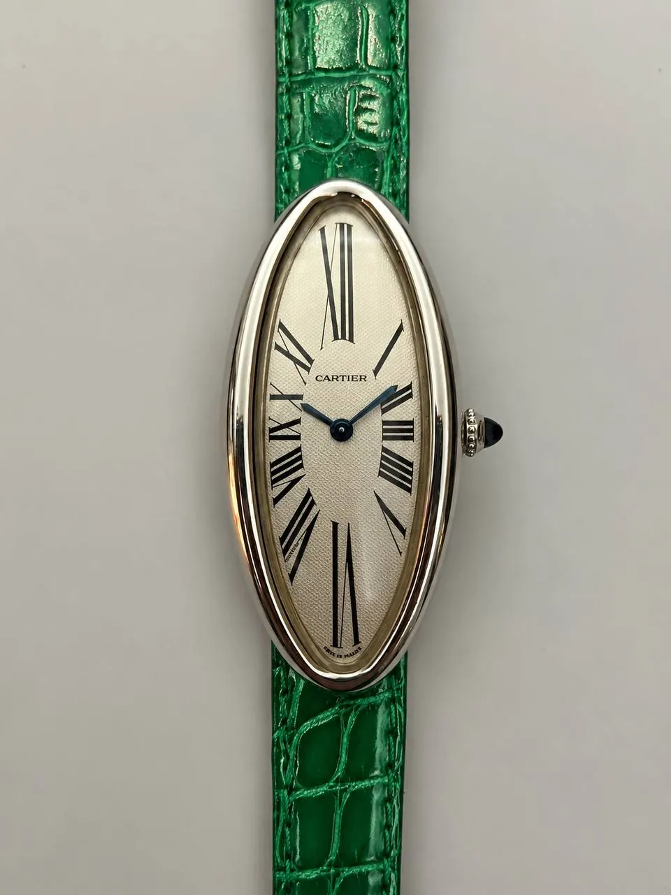 Cartier Baignoire Allongée 18k White Gold 2604