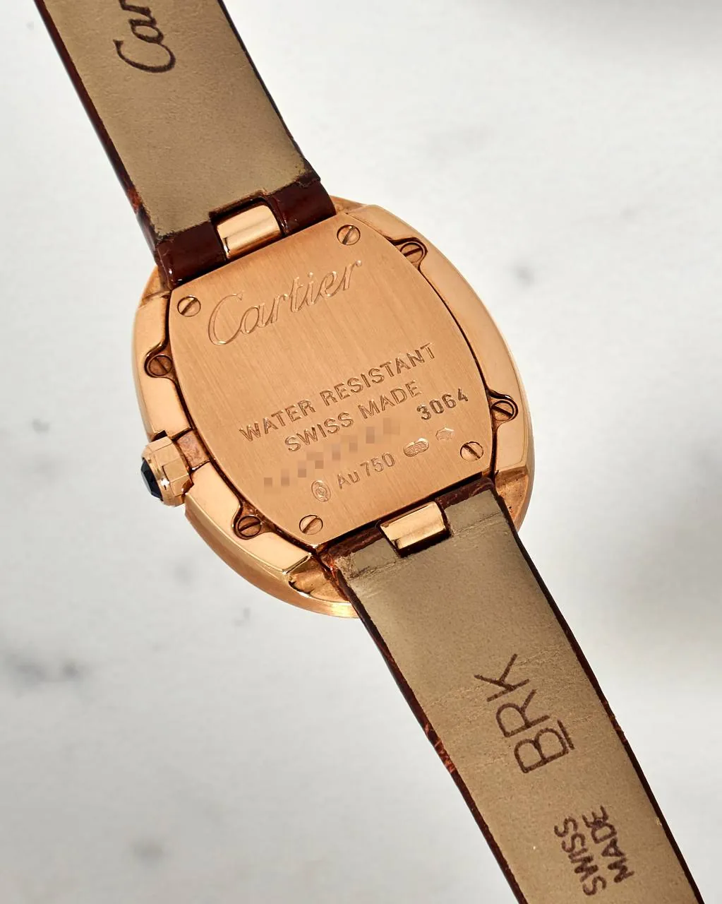 Cartier Baignoire Rose Gold 3064 – 7