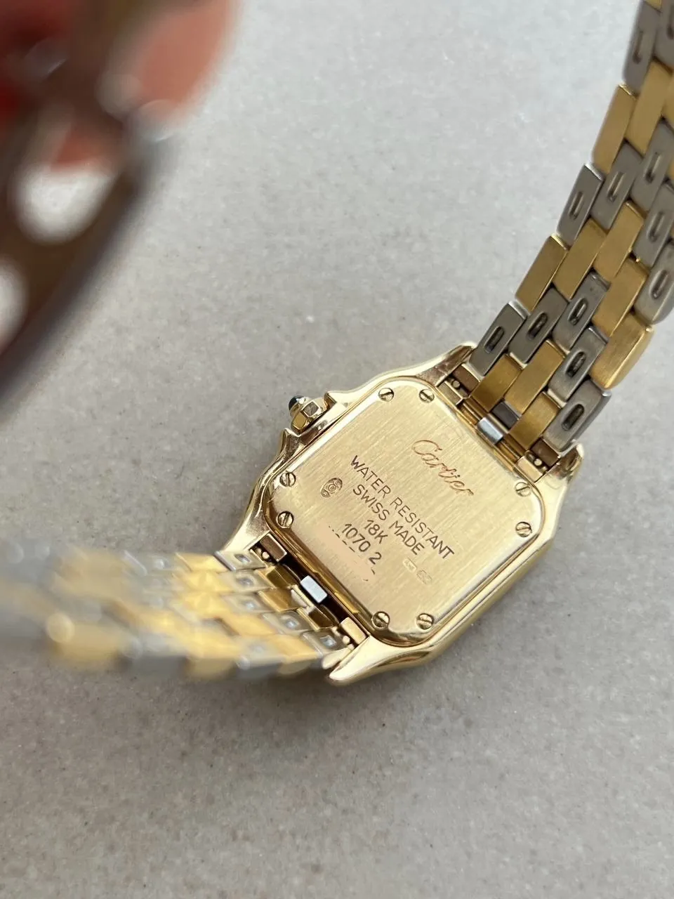 Cartier Panthere Two-Tone Chevron V-Link Small 1070 2 – 9