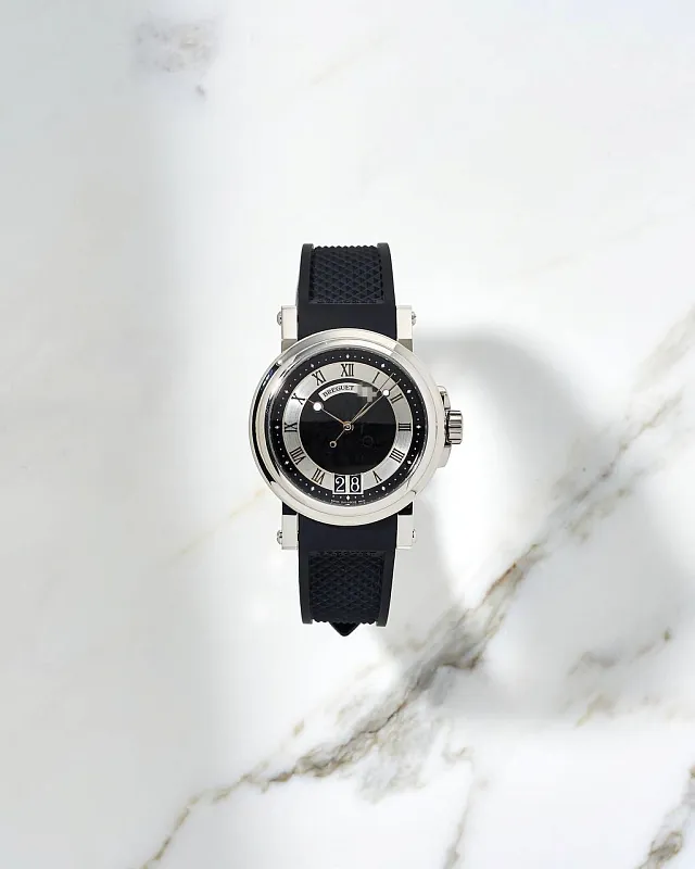 Breguet Marine Big Date Black Dial 5817