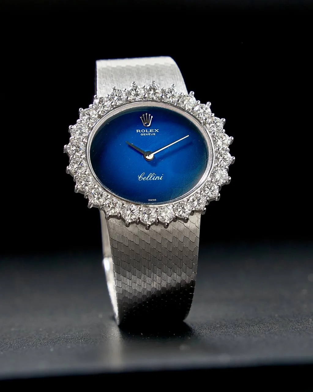 Rolex Cellini Vintage White Gold and Diamond Bezel – 2
