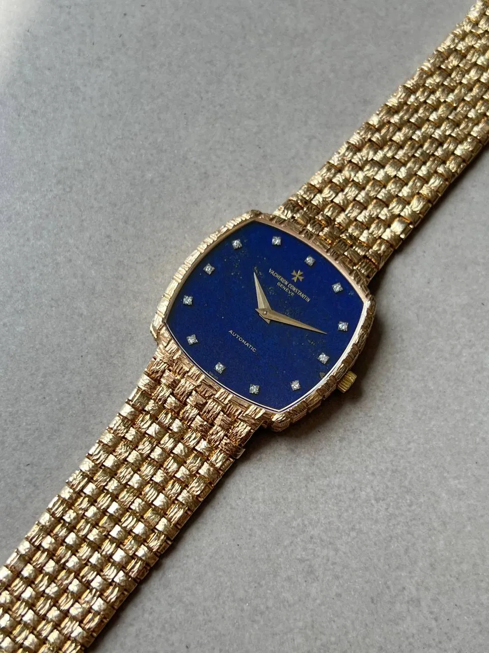 Vacheron Constantin Vintage Lapis Lazuli Diamond Dial 7391 – 3