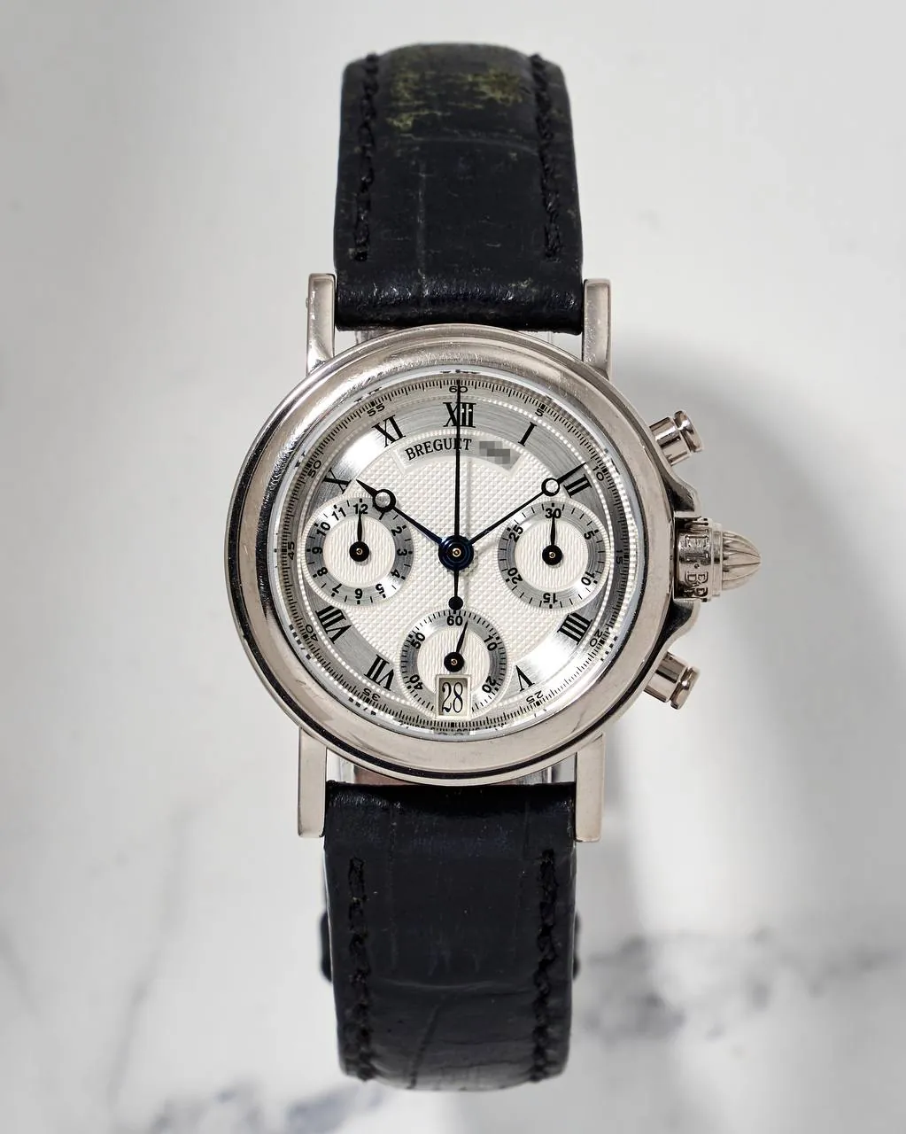 Breguet Marine Chronograph 8490 White Gold – 11