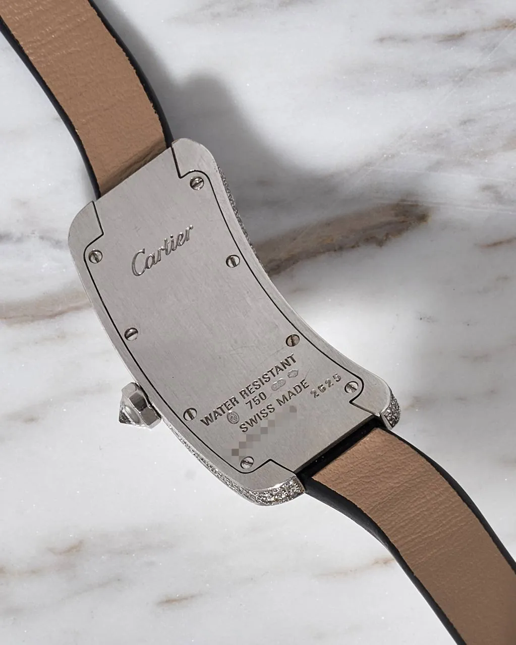 Cartier Tank S Americaine White Gold 2625 – 11