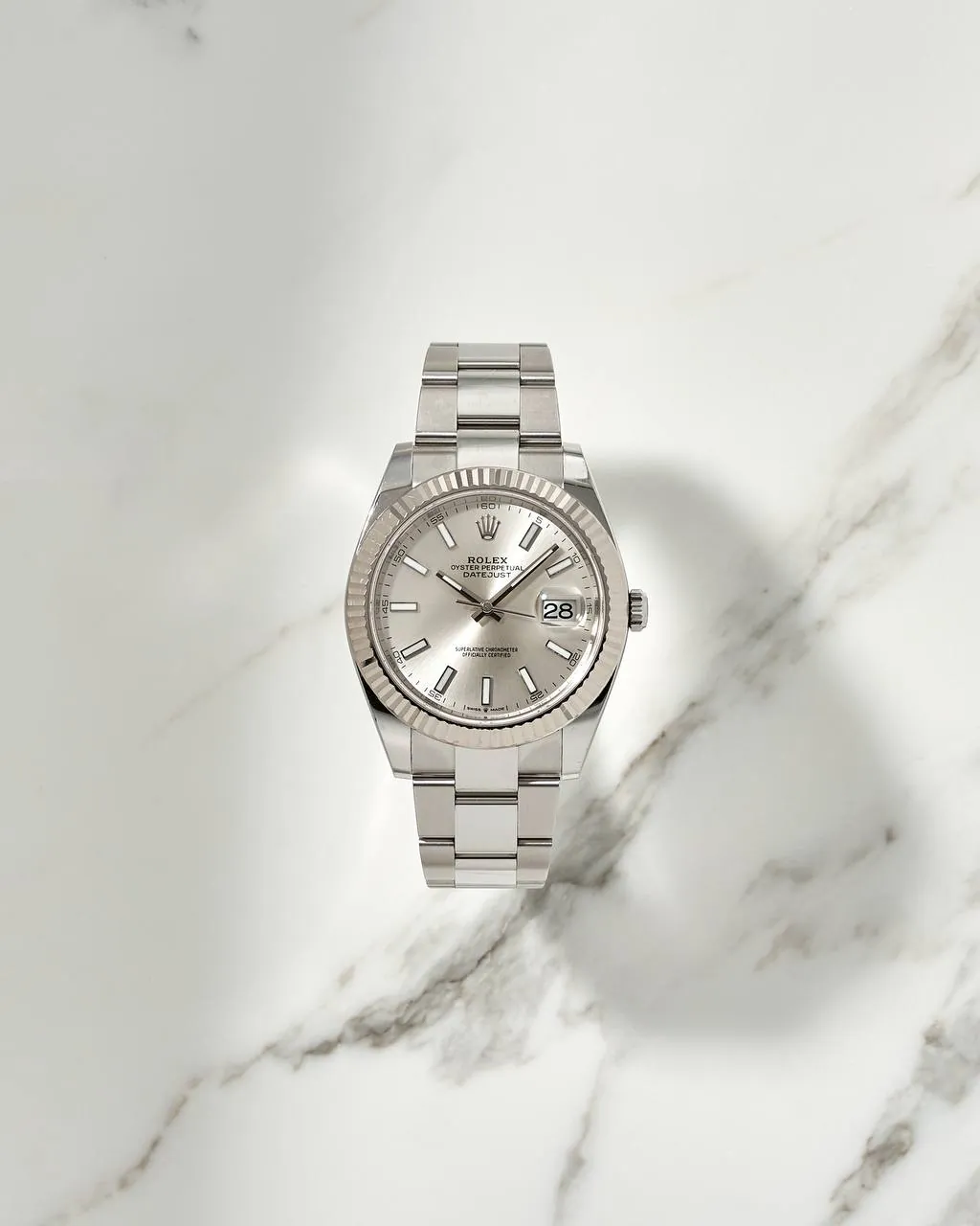 Rolex Datejust 41mm Silver Dial 126334
