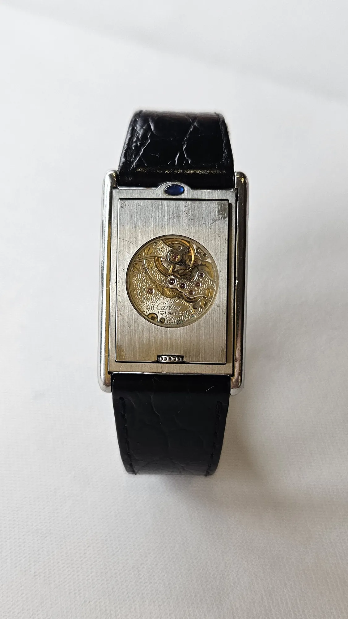 Cartier Tank Basculante Mecanique 2390 Open Caseback 100 pcs Limited – 2