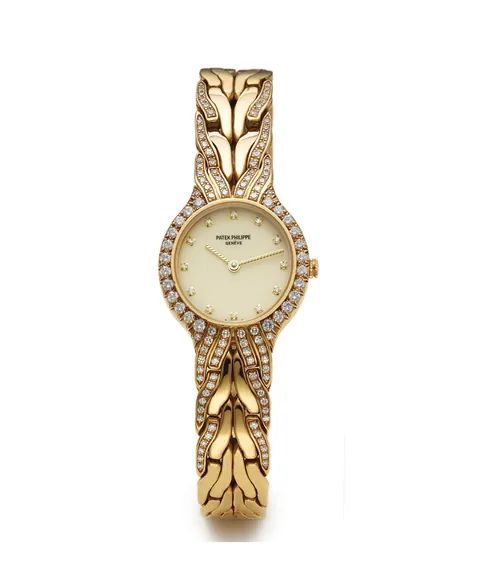 Patek Philippe La Flamme Diamond Set Bezel 4816