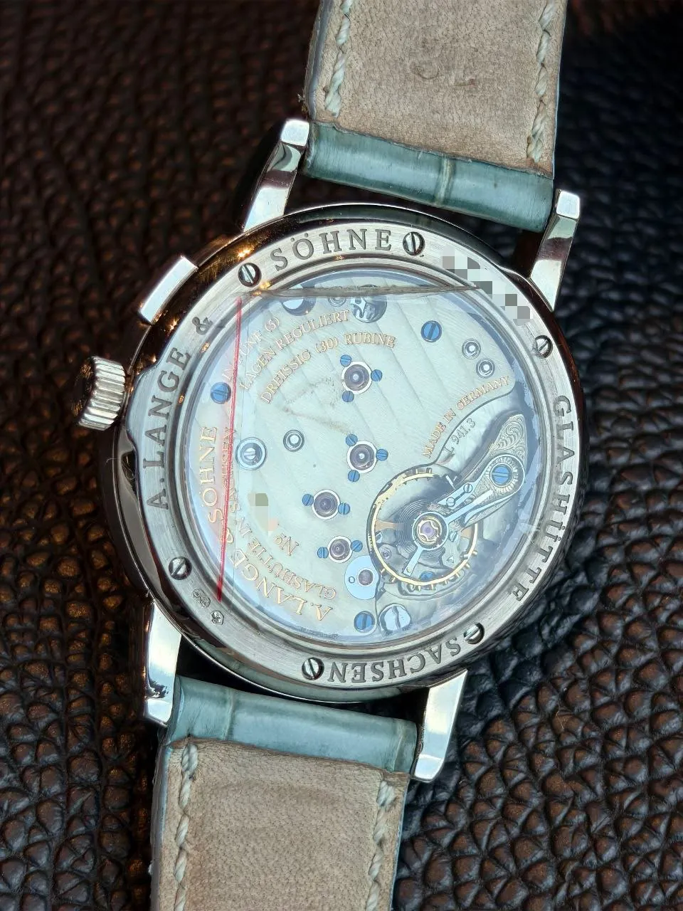 A. Lange & Sohne Saxonia Diamond-Set Bezel White Gold – 2