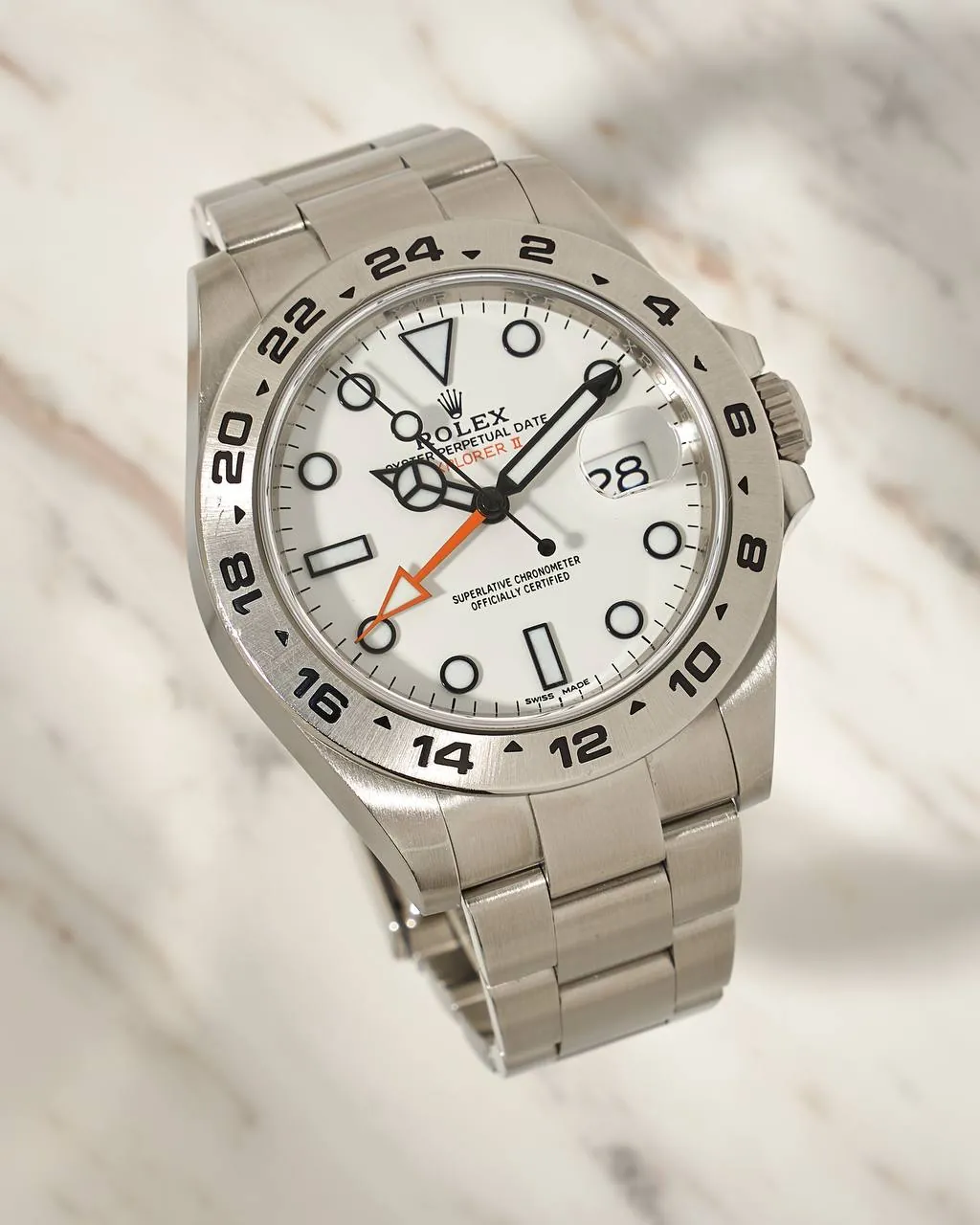 Rolex Explorer II 42mm White Dial 216570 – 9