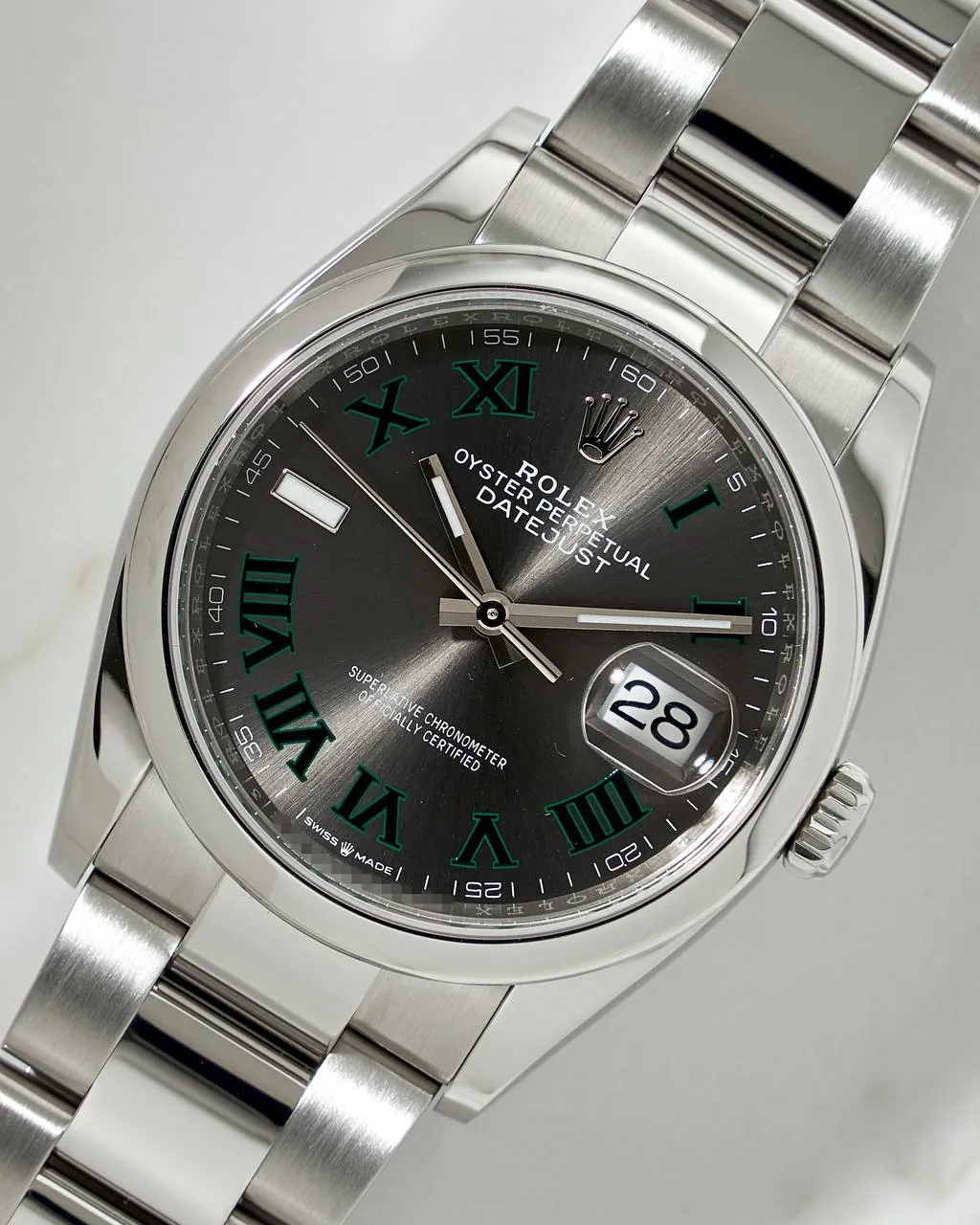 Rolex Datejust 36mm Wimbledon 126200 – 5