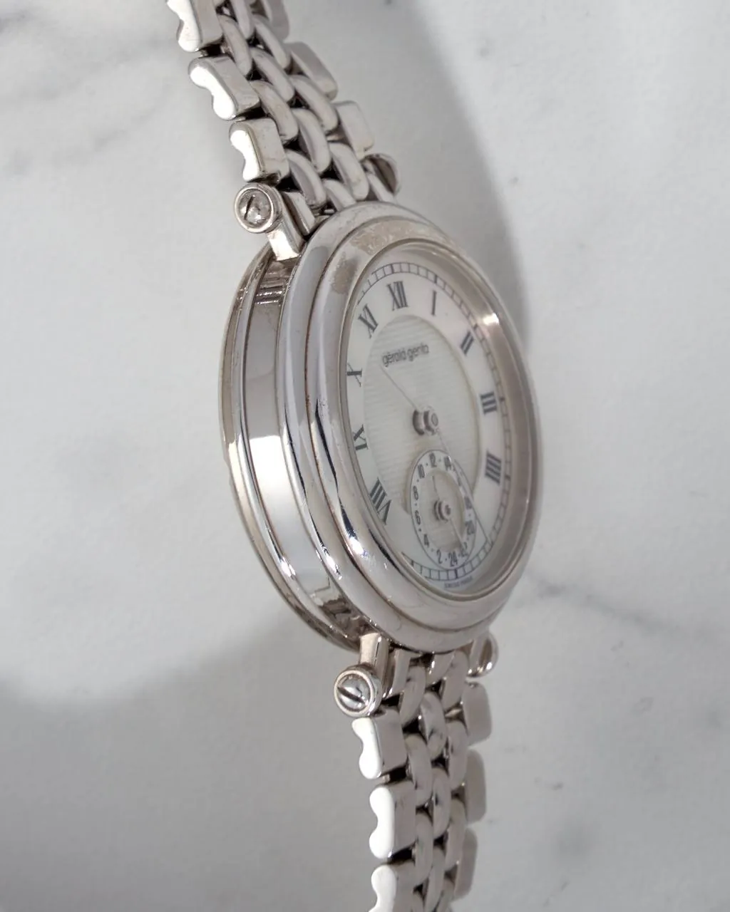 Gerald Genta Gefica Dual Time White Gold MoP – 7