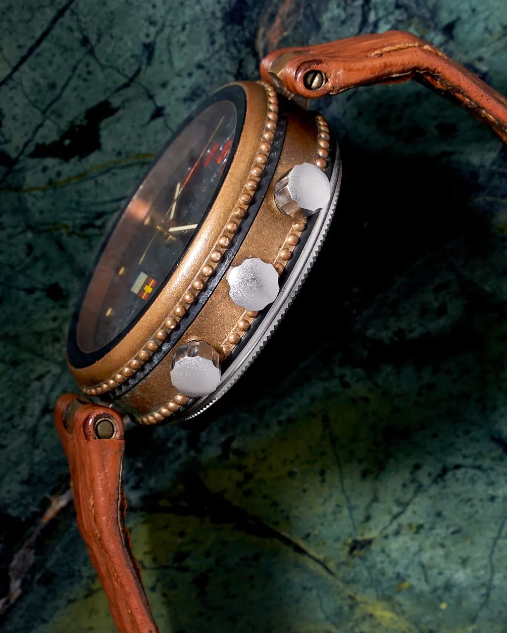 Gerald Genta Gefica Safari Bronze – 3