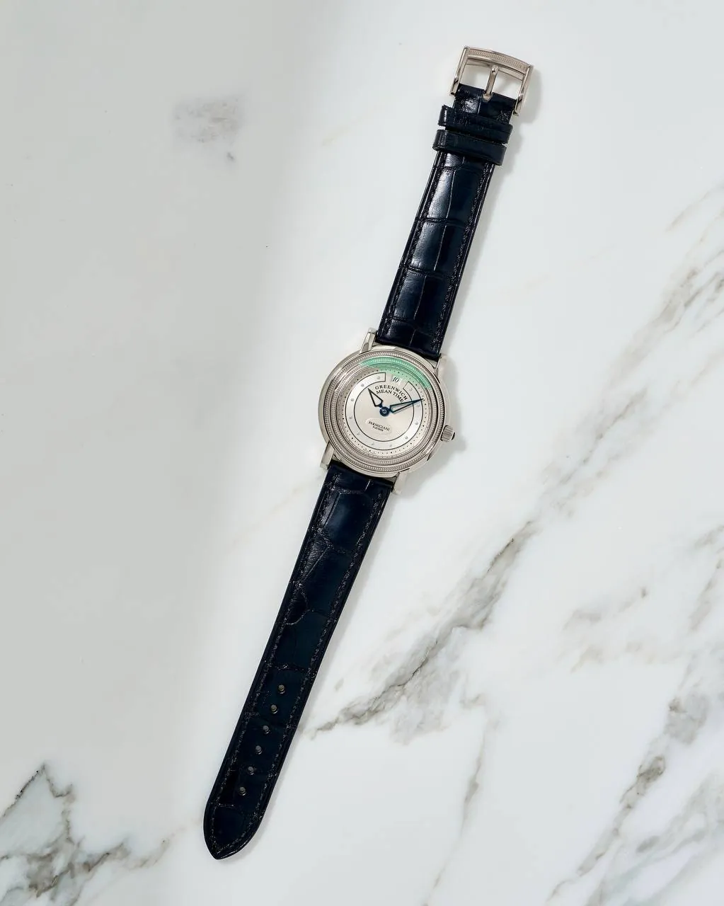 Parmigiani Fleurier Toric Memory Time GMT White Gold NEW – 3