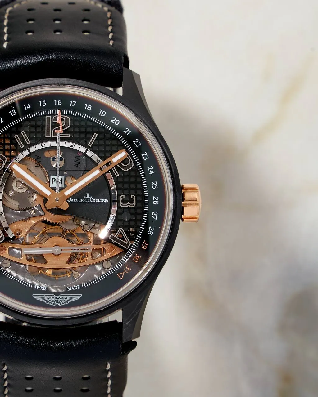 Jaeger-LeCoultre AMVOX3 Tourbillon GMT Aston Martin 193.C.78.S – 2