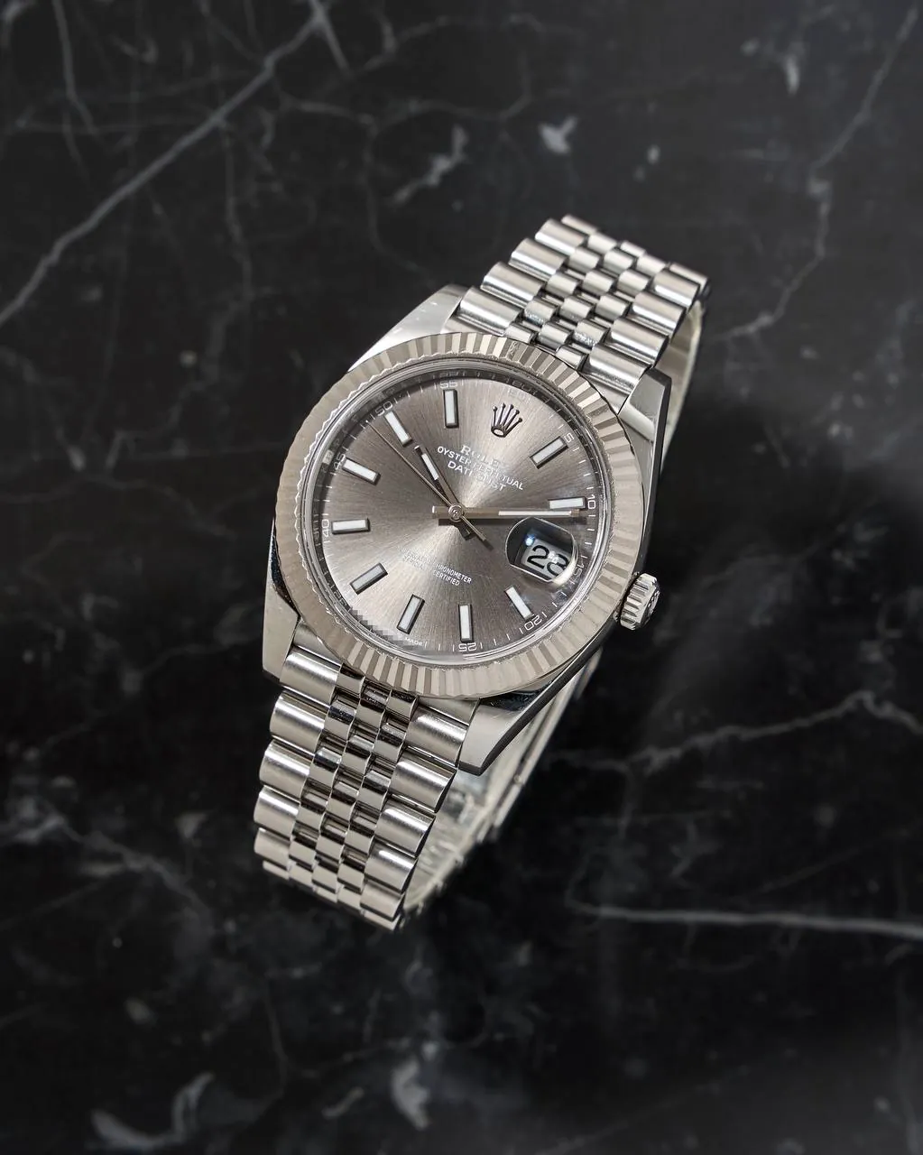 Rolex Datejust Jubilee 41mm Grey Dial 126334 – 6