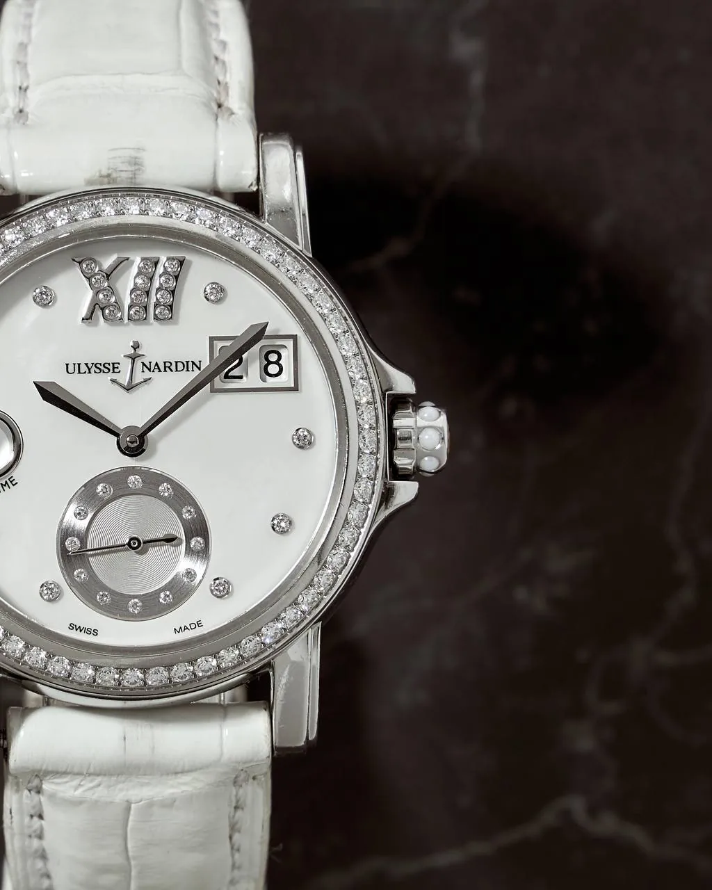 UN Dual Time Lady MoP Diamonds – 8