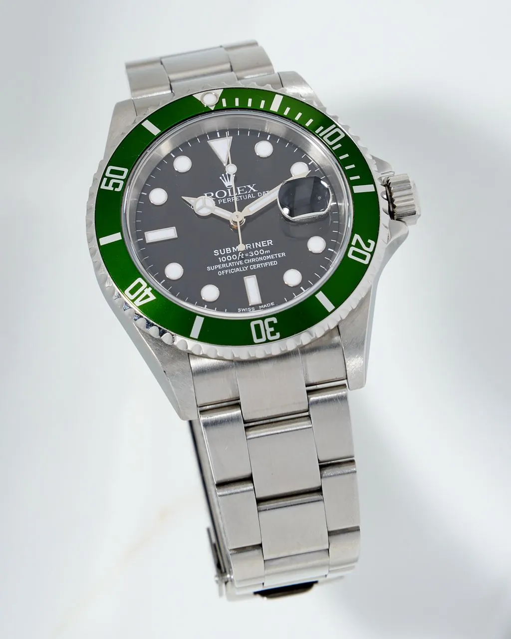 Rolex Submariner Kermit Date 40mm F series 16610LV MK 3 – 10