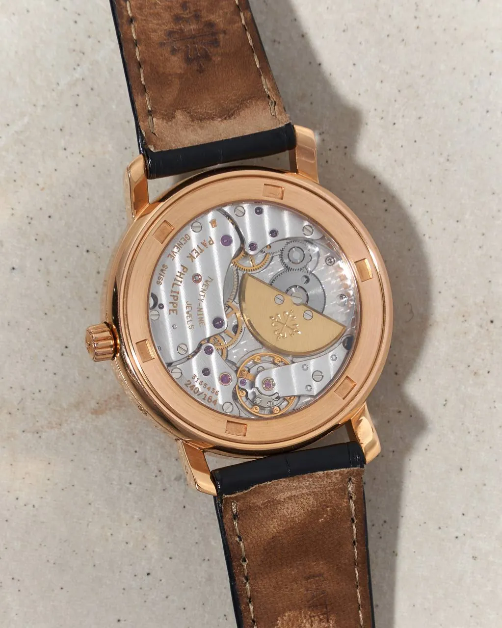 Patek Philippe Complications Moon Phase Power Reserve 5055 Rose Gold – 4