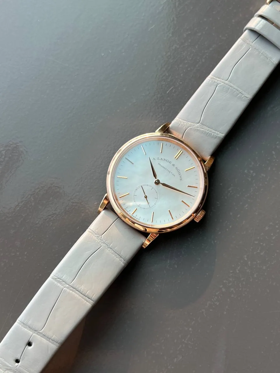 A. Lange & Söhne Saxonia Mother of Pearl 219.043 – 2