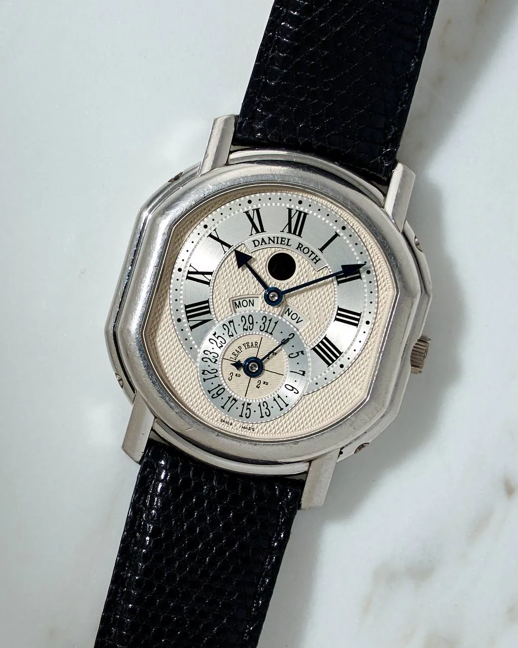 Daniel Roth Perpetual Calendar Moon Phases Edition XV Years LE Platinum – 4