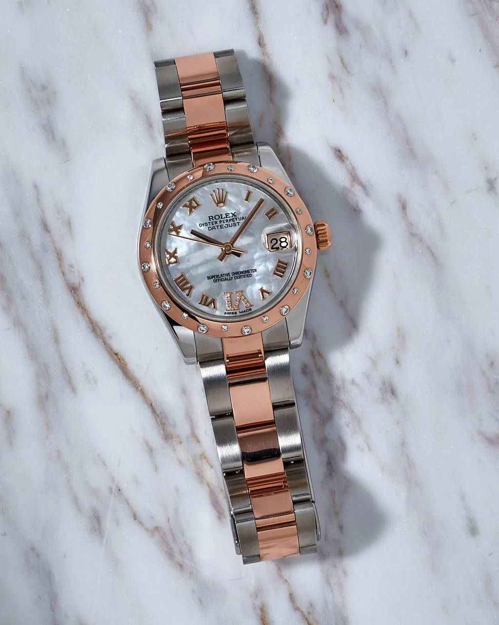 Rolex Datejust 31mm Diamonds and MoP Dial 178341 – 3