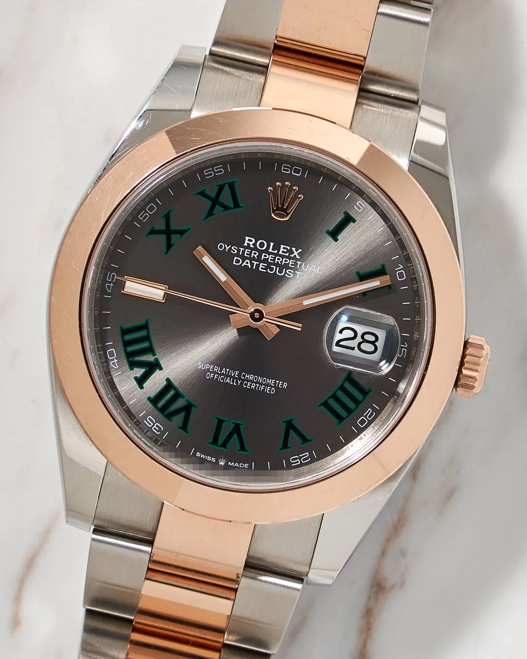 Rolex Datejust 41mm Wimbledon 126301 – 9