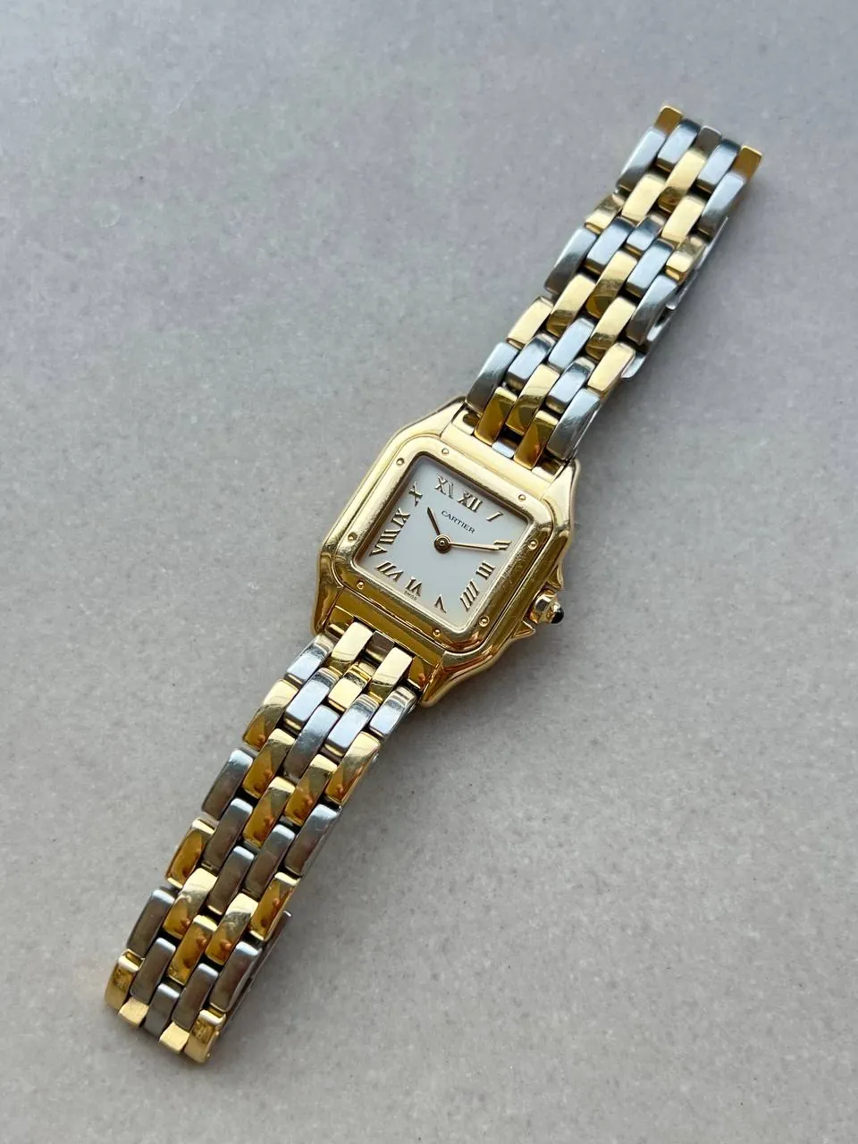 Cartier Panthere Two-Tone Chevron V-Link Small 1070 2 – 5