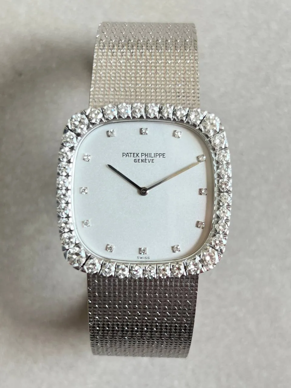 Patek Philippe Golden Ellipse Diamond Set White Gold 3616 – 2